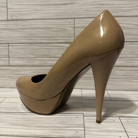 Aldo Nude Platform Heel Sz 9 - Picture 6 of 8